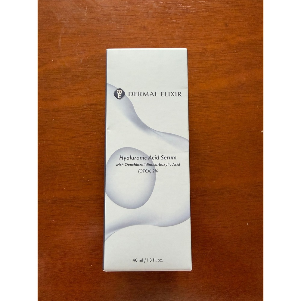 Dermal Elixir Hyaluronic Acid Serum with 2% OTCA 40ml 1.3oz New‎ in Box